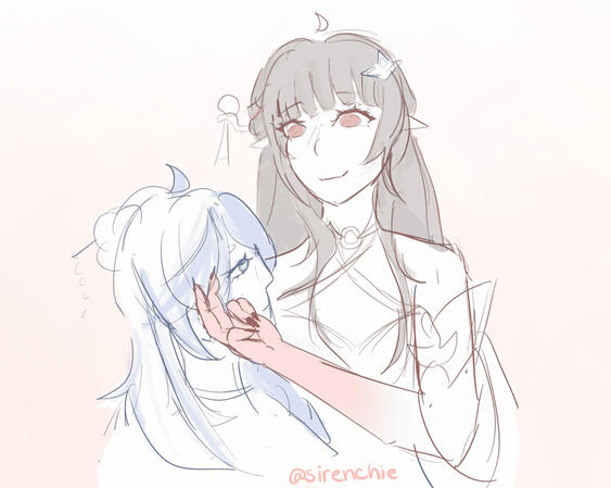 sketch halfbody (x2)