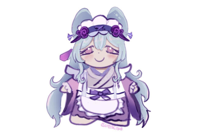 fully rendered chibi