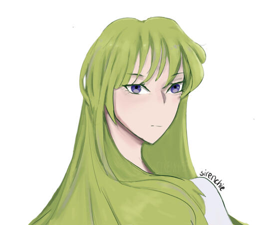 fully rendered headshot