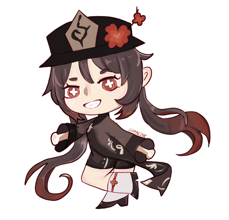 fully rendered chibi