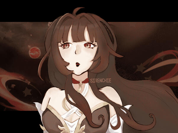 fully rendered halfbody